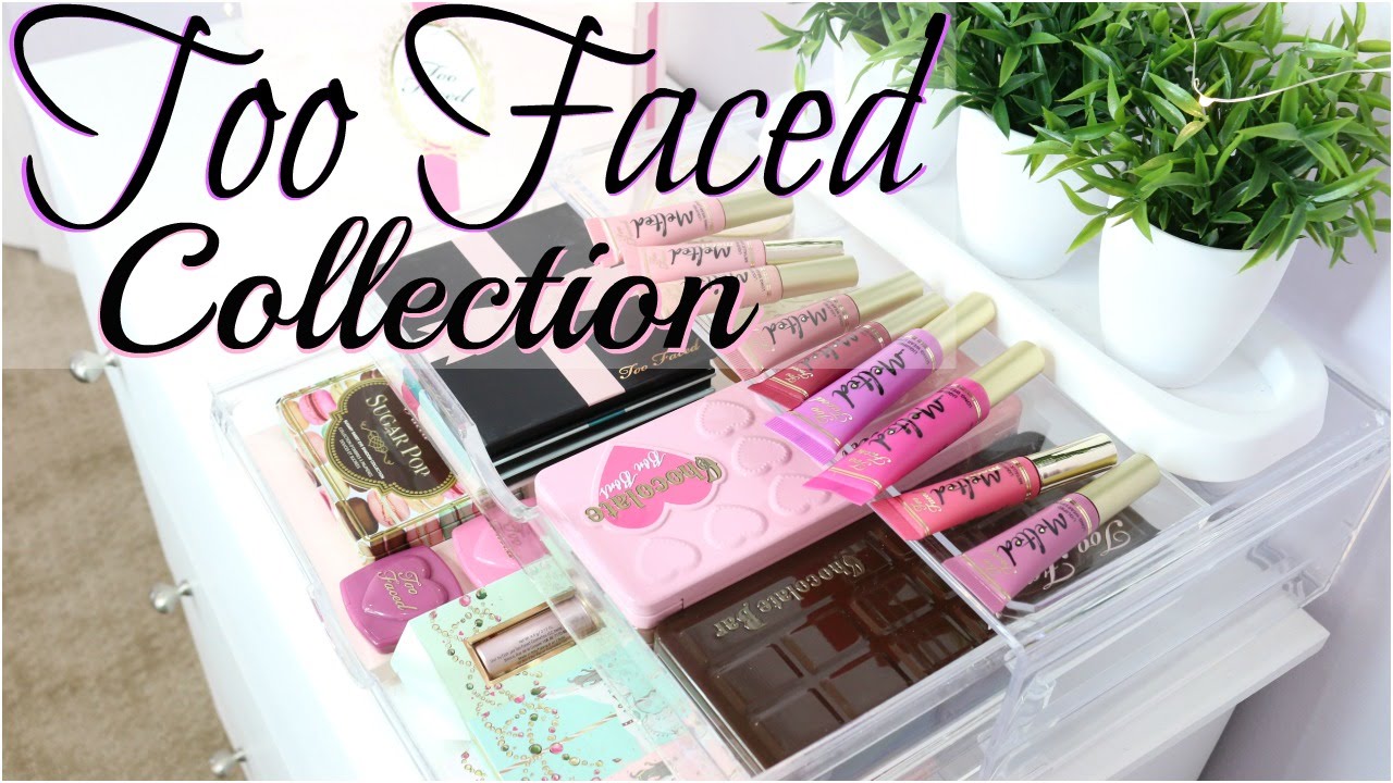Too Faced Makeup Collection / What I have In My Background