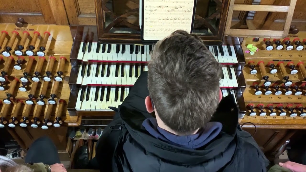 Vierne Symphony 3 Finale - Thomas Dilley - St Sernin Basilica, Toulouse