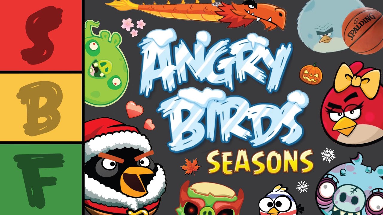 СЕЗОНЫ ANGRY BIRDS (Рейтинг ВСЕХ игр серии Angry Birds)