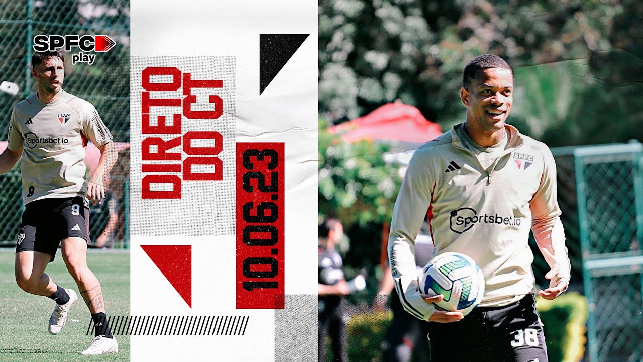 DIRETO DO CT: 10/06/2023 | SPFC PLAY