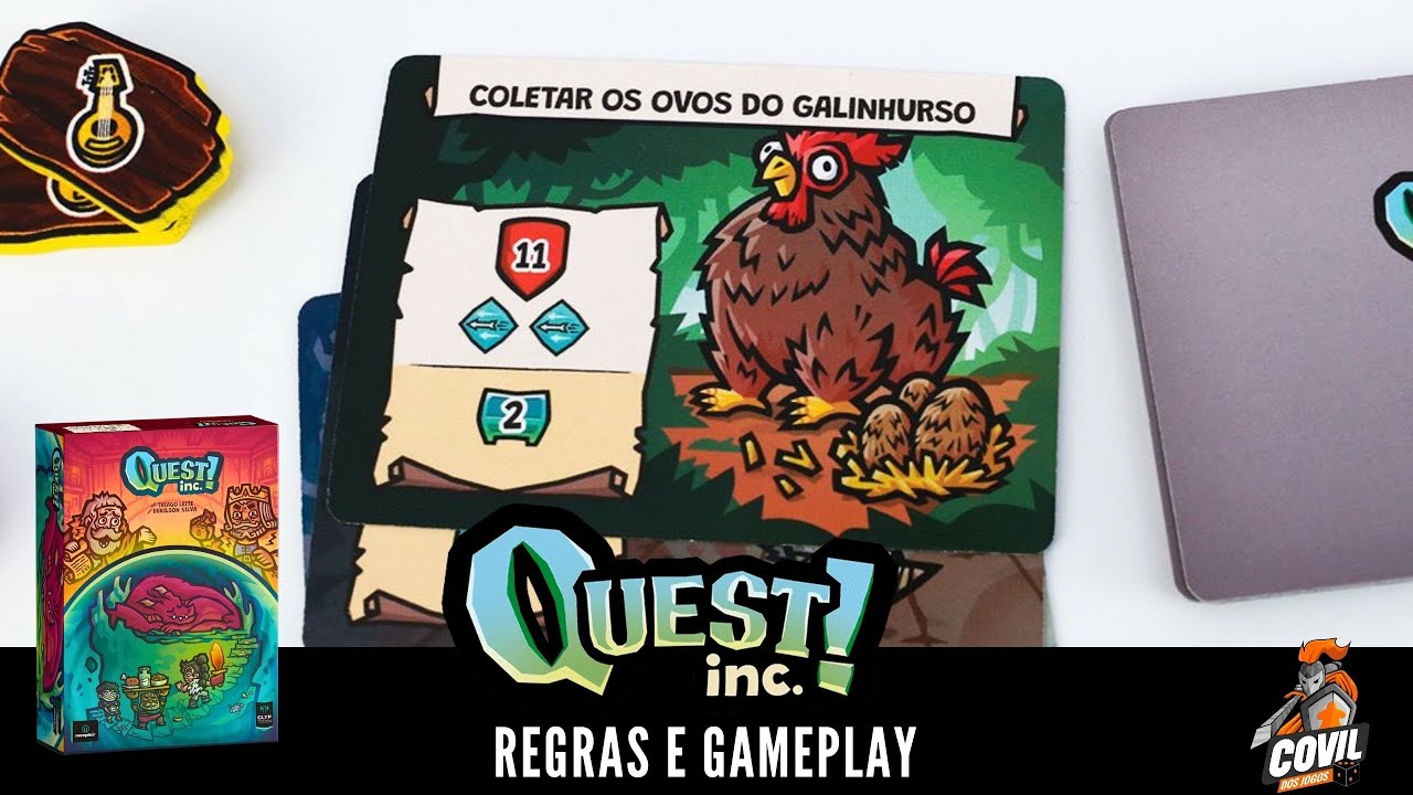 Quest Inc. -  Regras e Gameplay