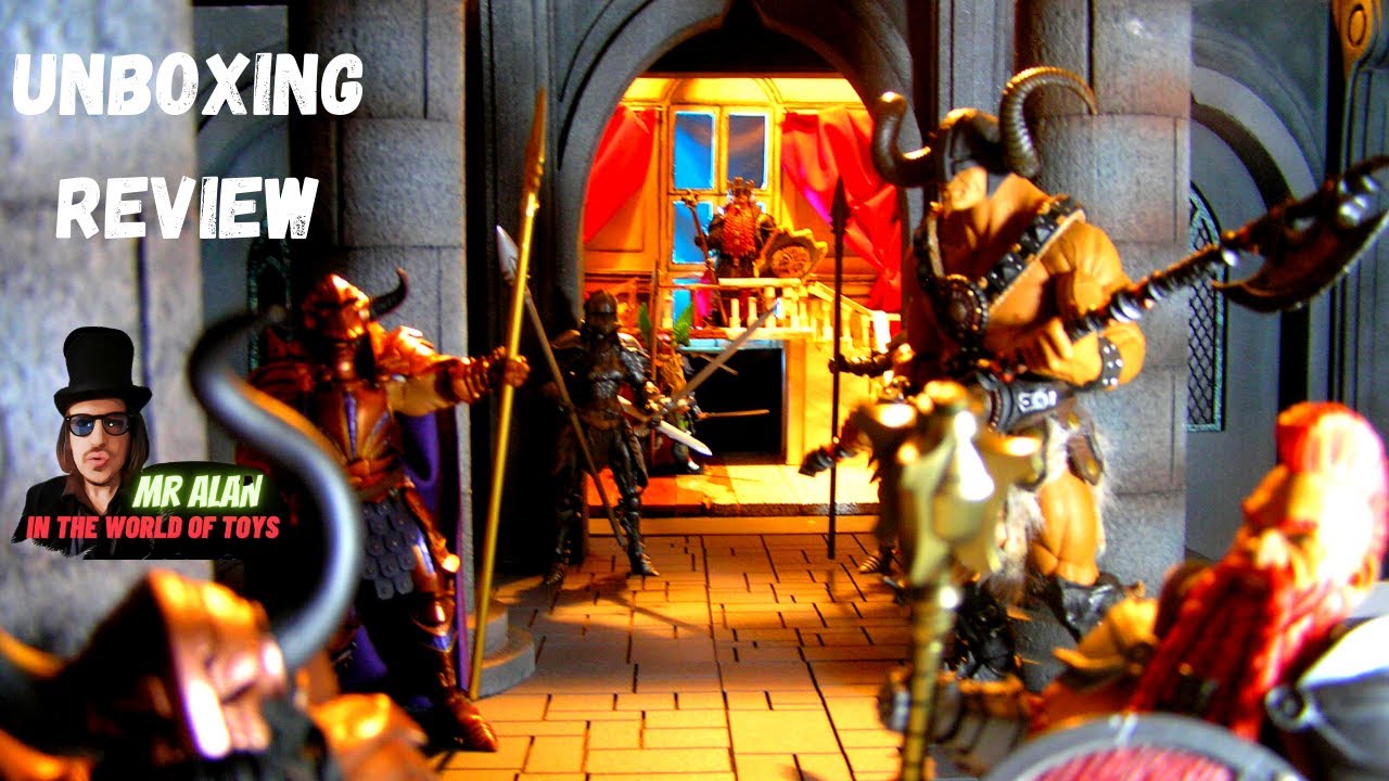 Mythic Legions Diorama by Crashbox Customs Unboxing & Review