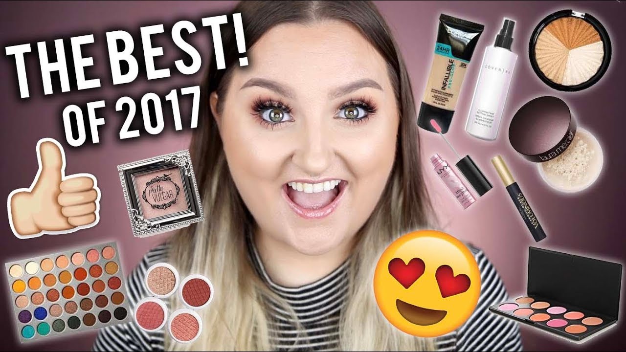BEST BEAUTY PRODUCTS OF 2017! | MY FAVORITE MAKEUP OF THE YEAR!