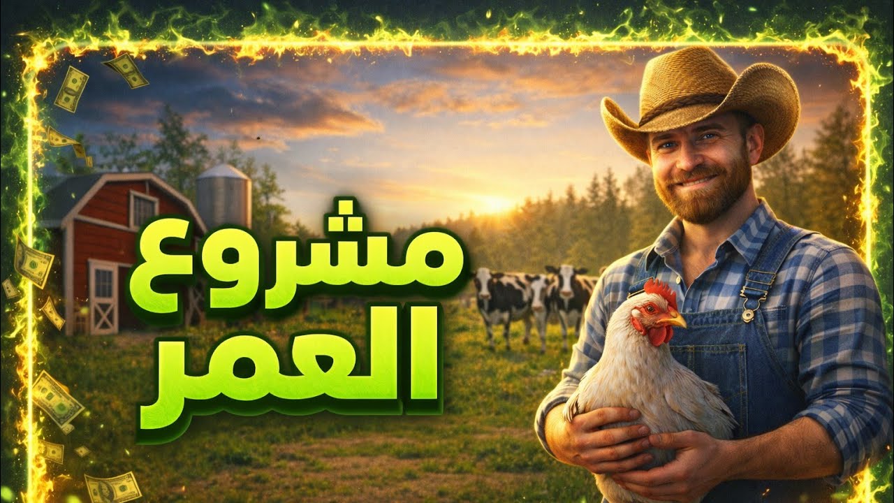 محاكي المزارع |ح1| بدأت مشروع العمر من الصفر! 💰ranch simulator 