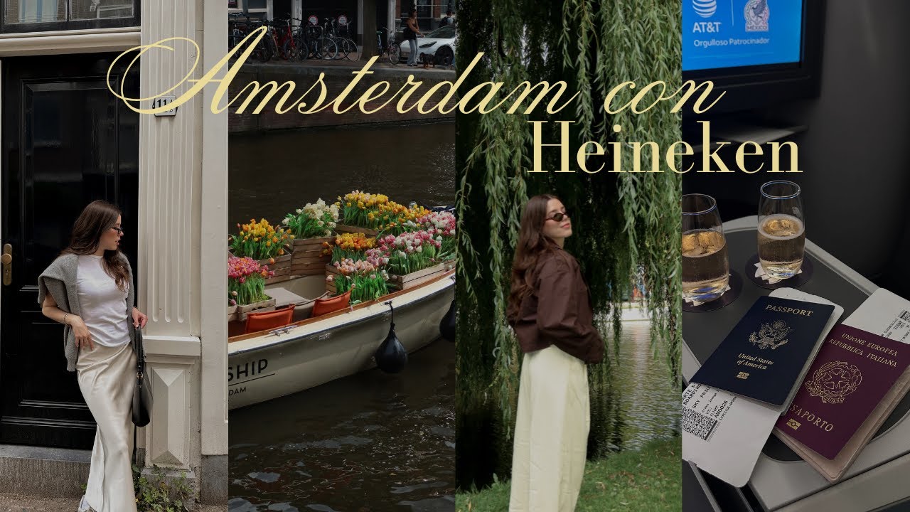 Viajé a Amsterdam con Heineken! Mi primer viaje internacional con una marca!!!