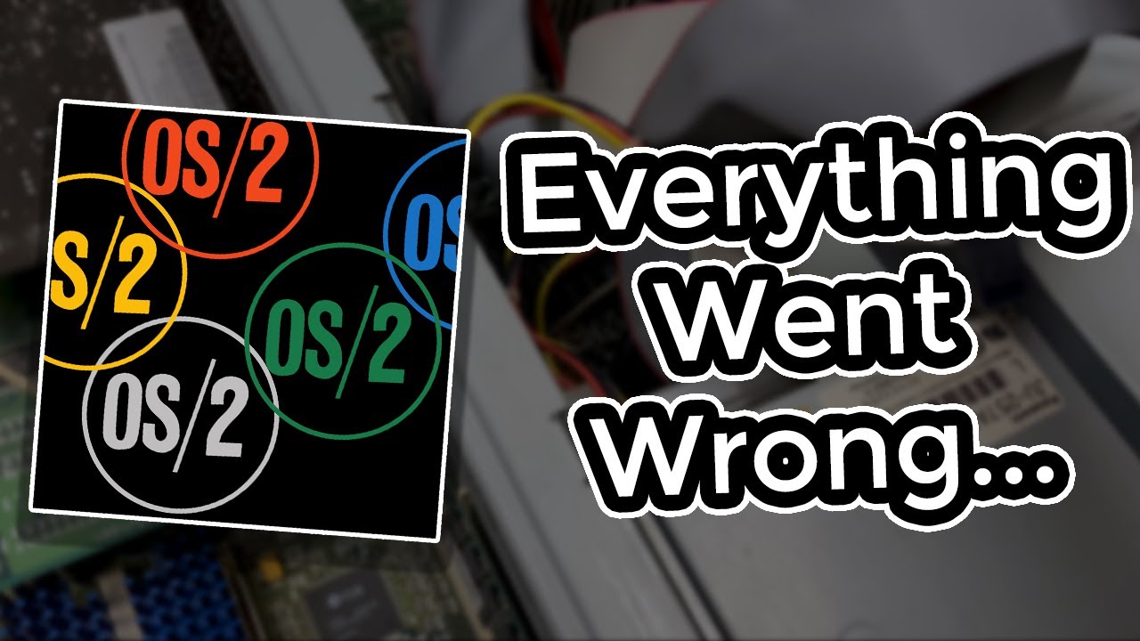 Installing IBM OS/2 but Everything Goes Wrong...