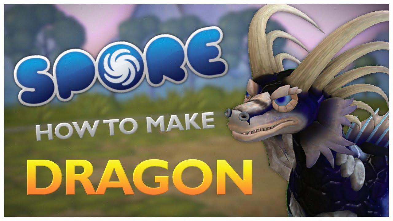 Как создать дракона в SPORE