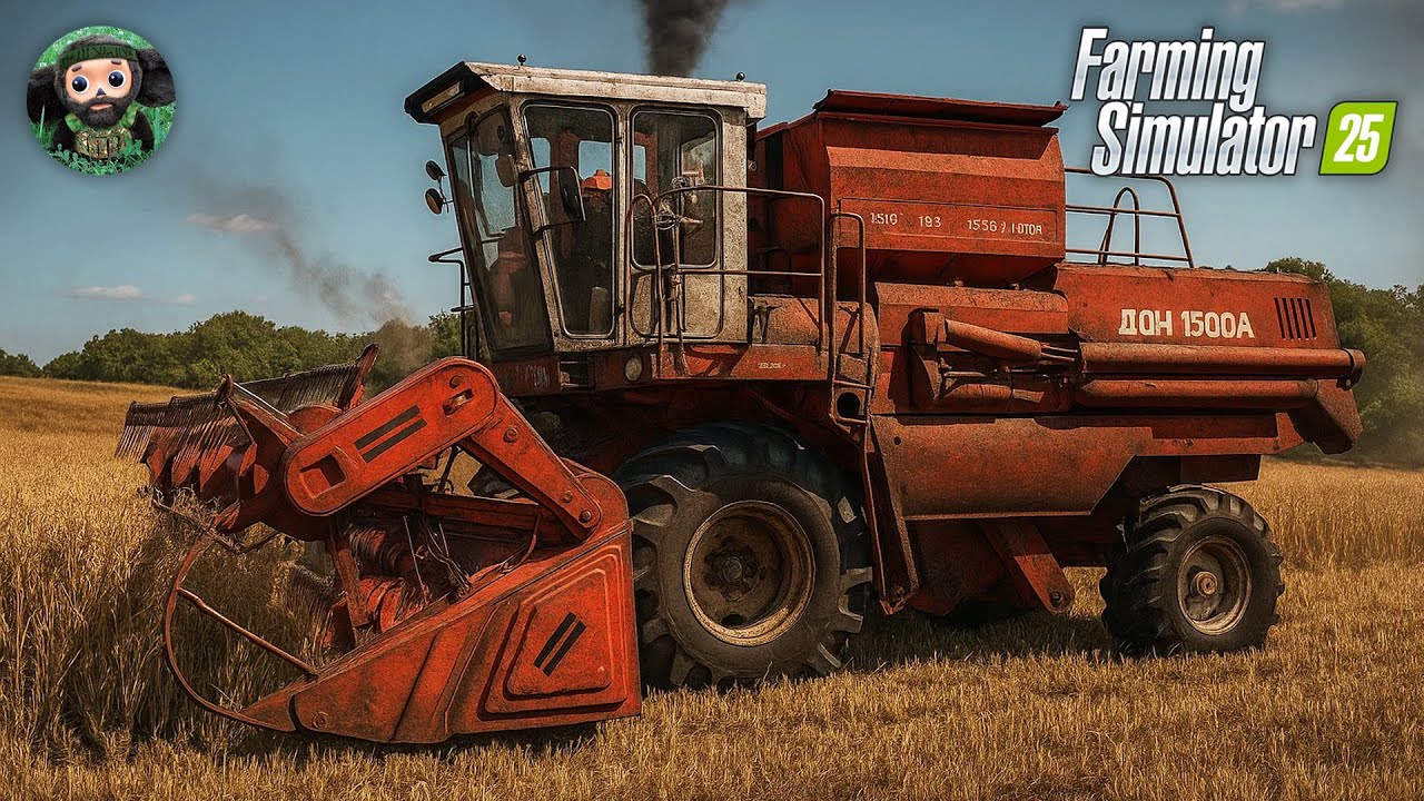 ПО ГОДАМ #10 : 1993 - ДОН-1500А | Сажалка John Deere | Посевная | Овёс - Farming Simulator 25