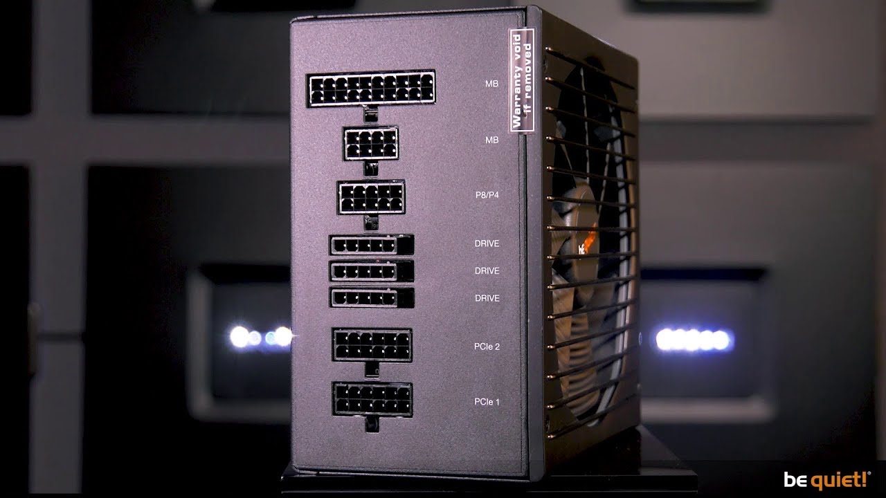 Rails and volt in a PSU | be quiet!