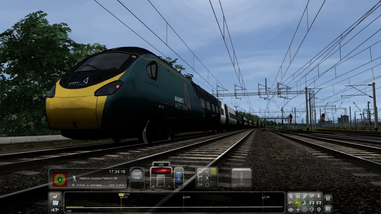 TS2021 | Train Simulator 2021 | Avanti West Coast Leaving London Euston