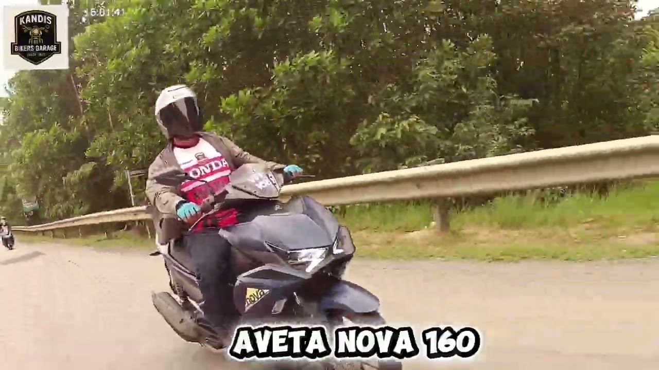 YAMAHA NVX V3 VS AVETA NOVA 160#Kuala Berang-Tok Bali