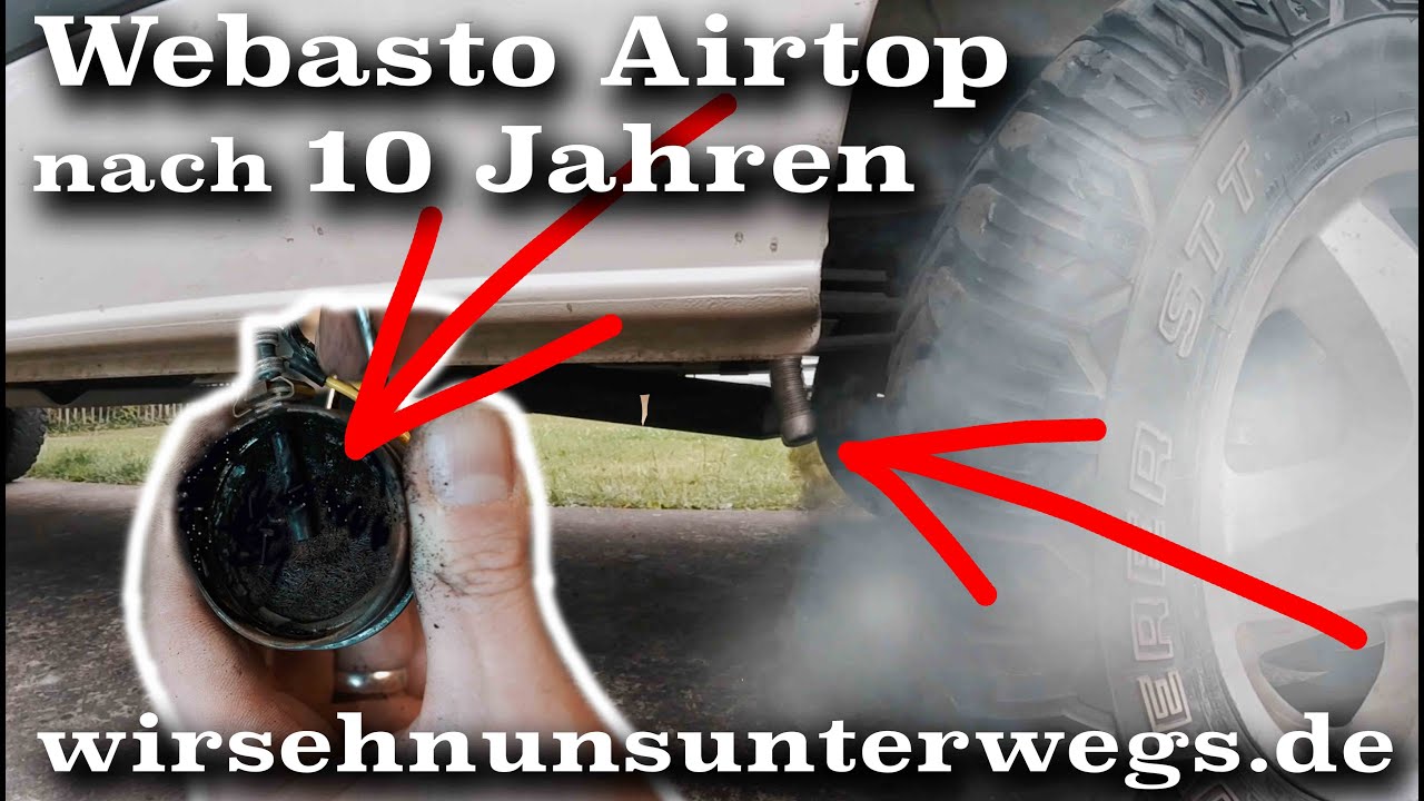 😱 10 Jahre alte Webasto Airtop Standheizung 🔥 Instandsetzung und Wartung | wirsehnunsunterwegs.de