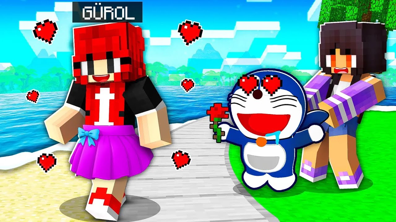 KIZ Olup Tombiş ve Gökçe'yi Trolledim - Minecraft