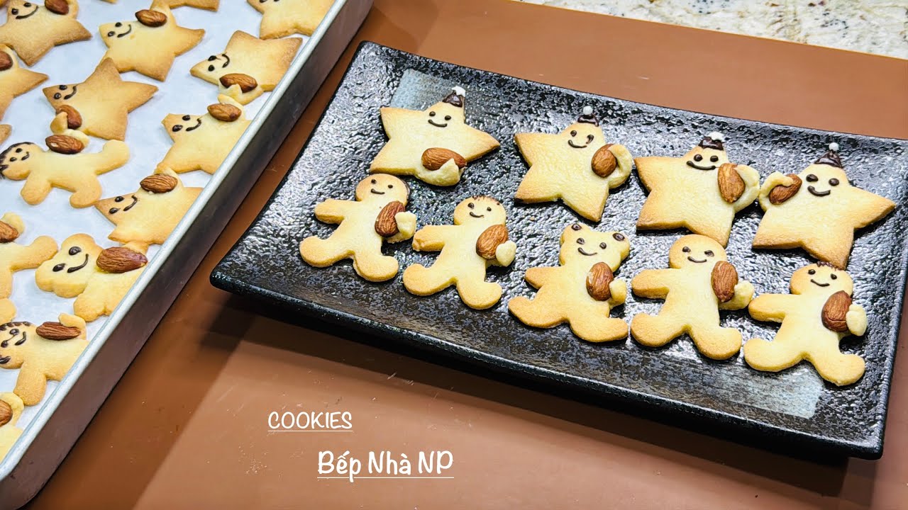 COOKIES  BUTTER  - Tạo Hình Xinh Xắn , Dễ Thương & Dễ Làm .