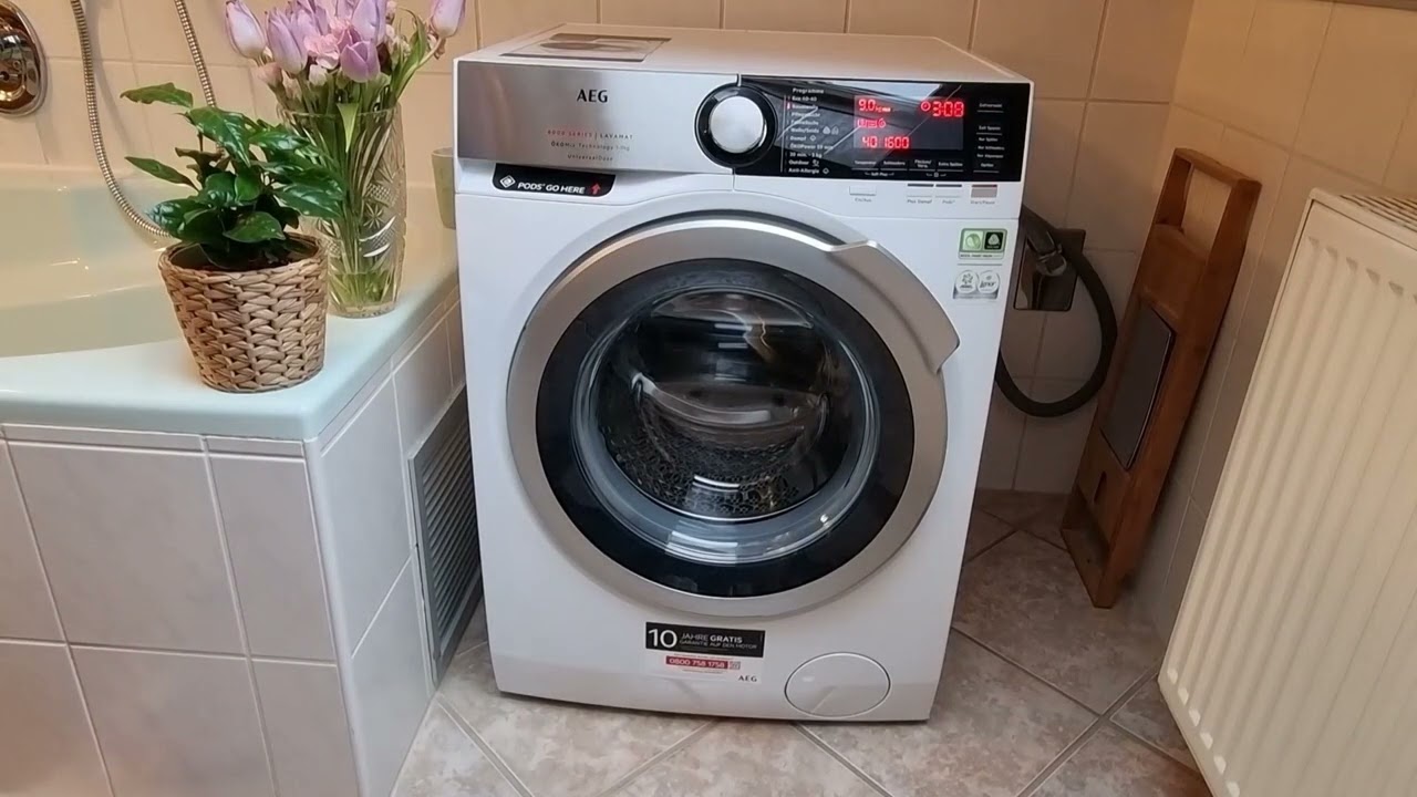 AEG Universaldose Waschmaschine L8FEE80695 💦🧺👖👔 | Produkttest | kiraxloves