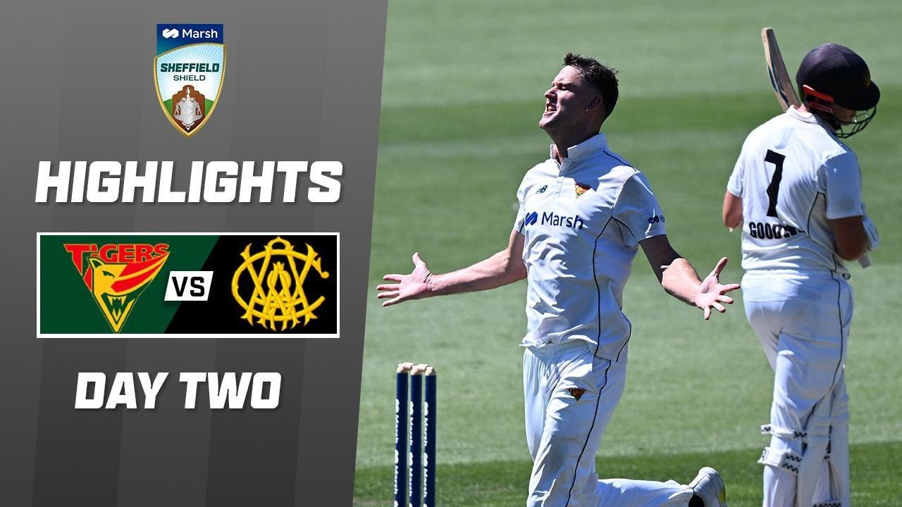 Tasmania v Western Australia | Sheffield Shield 2023-24 | Day 2