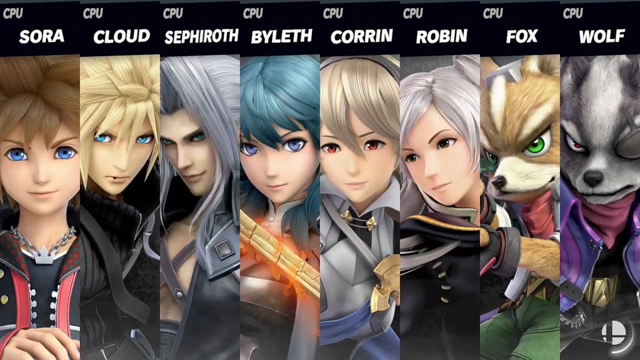Super Smash Bros. Ultimate - AianKnight100 Favorites 9 (Stamina Battle)