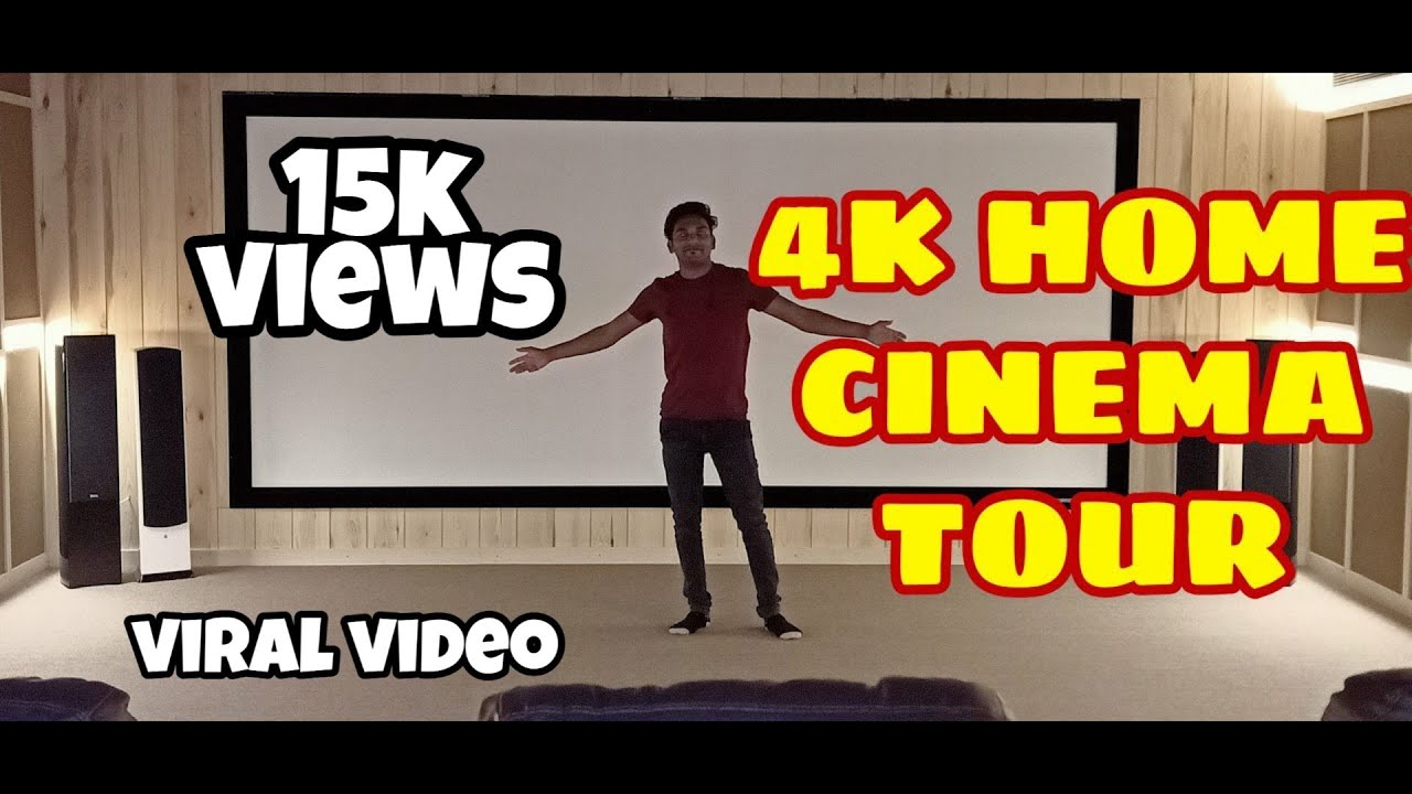 Dolby Atoms 4K Home theater tour