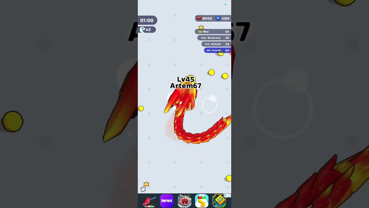 Playing Snake Clash for the First Time 