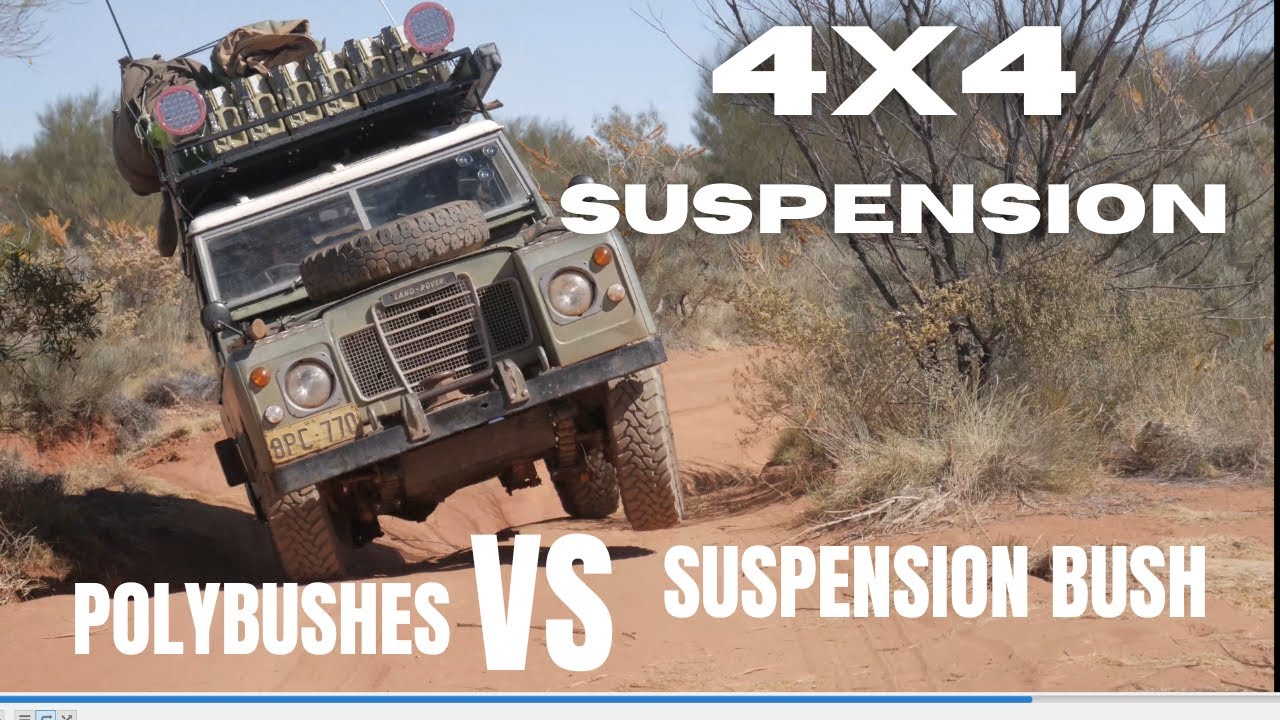 Ultimate 4x4 suspension comparison: polybush VS suspension bush