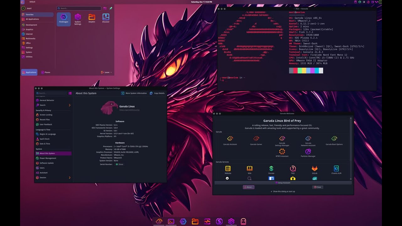 Garuda OS - The Arch Linux Gaming Distro?