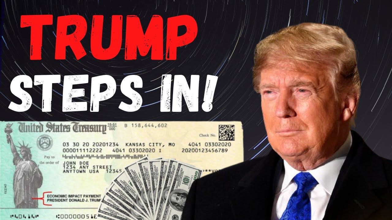TRUMP STEPS IN! STIMULUS CHECK UPDATE | 4th STIMULUS CHECK UPDATE | STIMULUS UPDATE -NEW WORLD ORDER