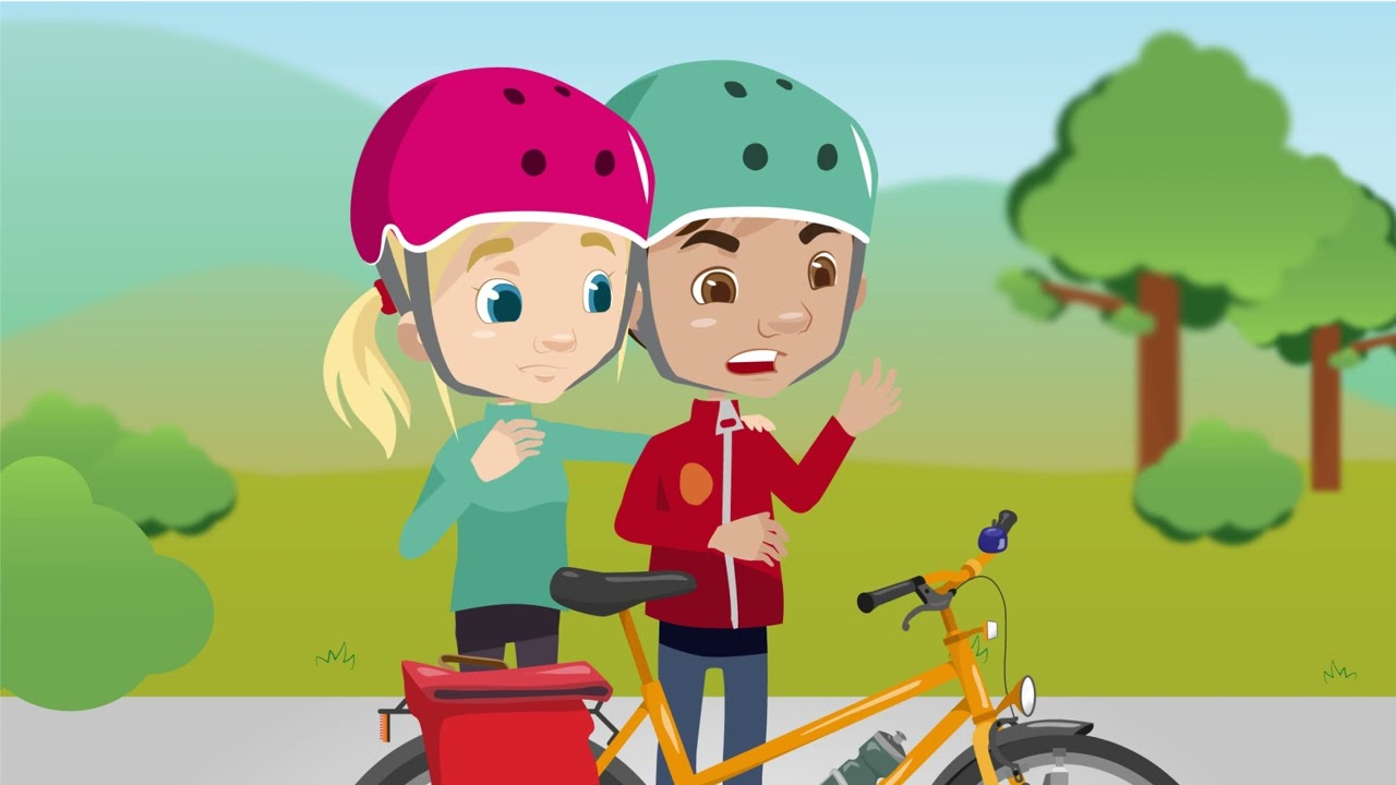Verkehrshelden-Hörgeschichte mit Frieda und Felix: Fahrradtour mit Hindernissen