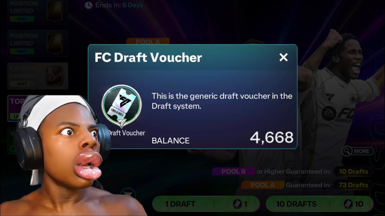 4000 ваучеров FC Draft! Невероятное открытие паков! 💀! #fcmobile