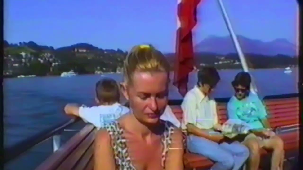 Szwajcaria - 21.07.1996 - Lucerna. To połączenie miasta, jeziora i gór.