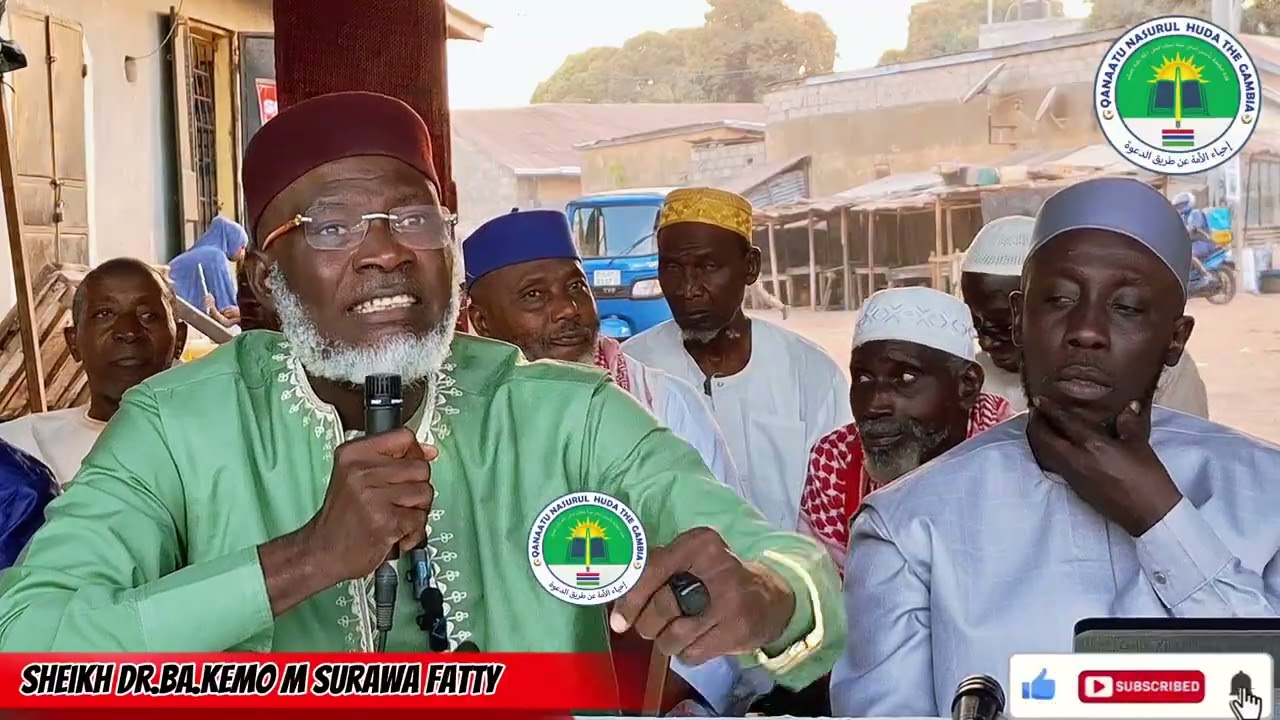 By Sheikh Dr.Ba.Kemo M Surawa Fatty at Fajikunda mosque. Talking about hijab in islam 