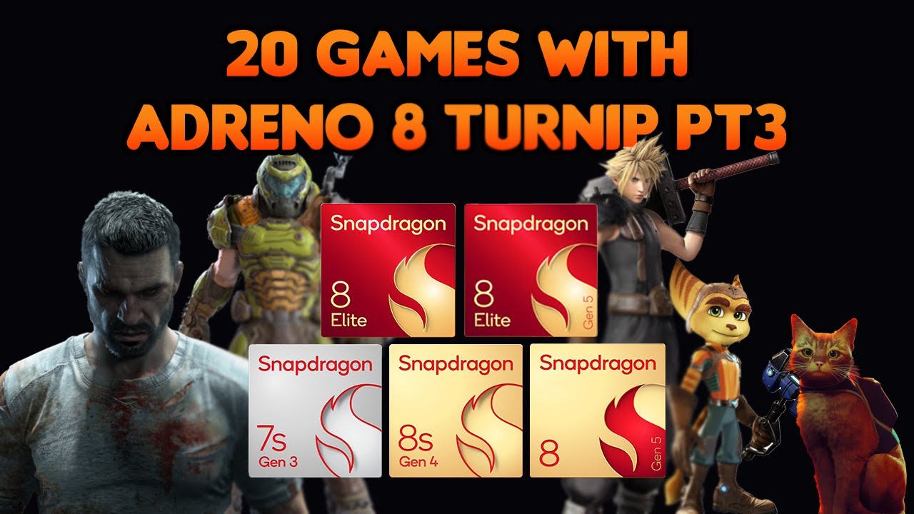 20 Games working with Turnip on Adreno 8 series PT.3 - Winlator Ludashi