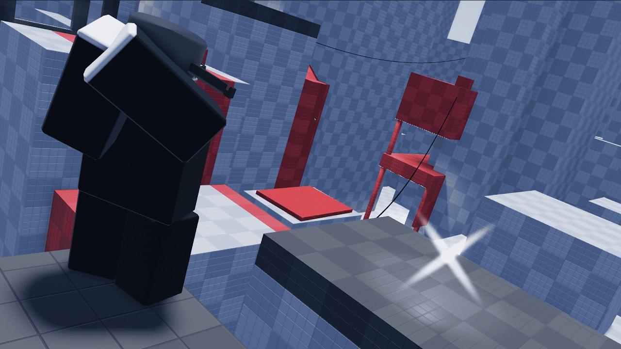 just doing a time trial in my parkour game :)