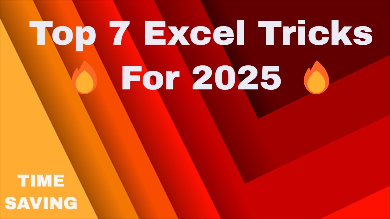 Excel 2025: 7 Hidden Features That Will Make You a Spreadsheet Superhero #exceltricks