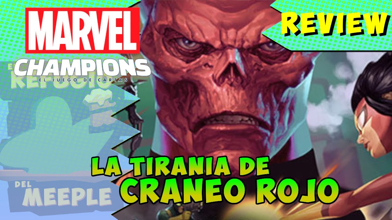 [Unboxing] Marvel Champions: La Tiranía de Cráneo Rojo | Review