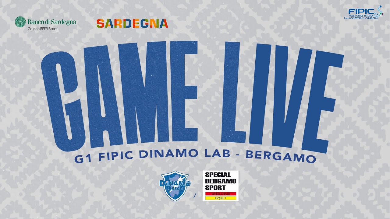 G1 FIPIC DINAMO LAB - BERGAMO | GAME LIVE