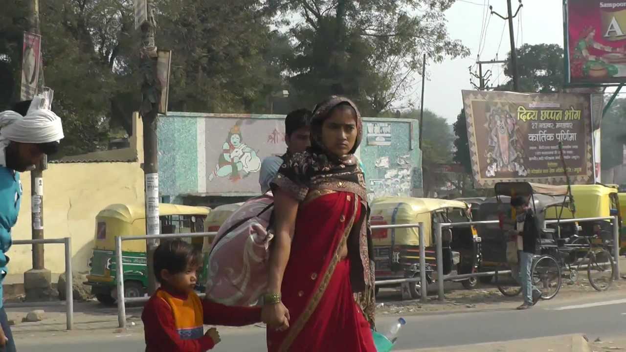 Streets of India and Taj Mahal
