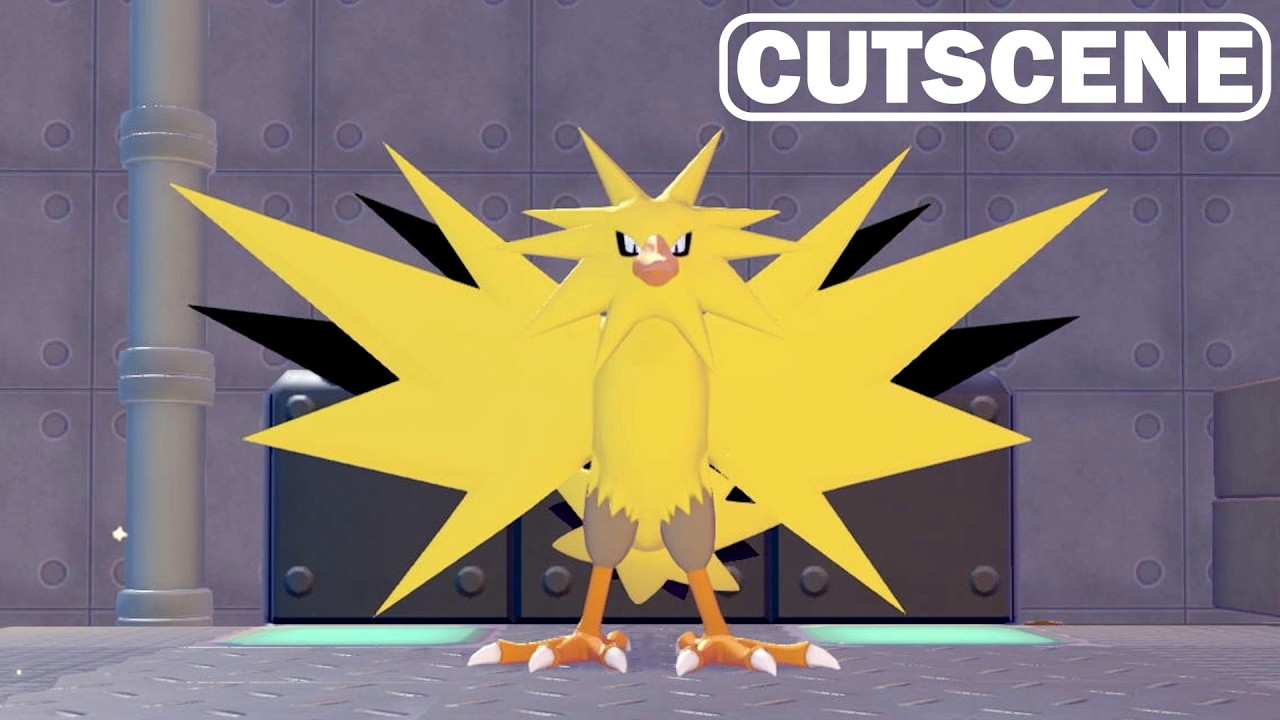 Pokémon Pokopia - Befriending Zapdos at the Abandoned Power Plant (Cutscene)