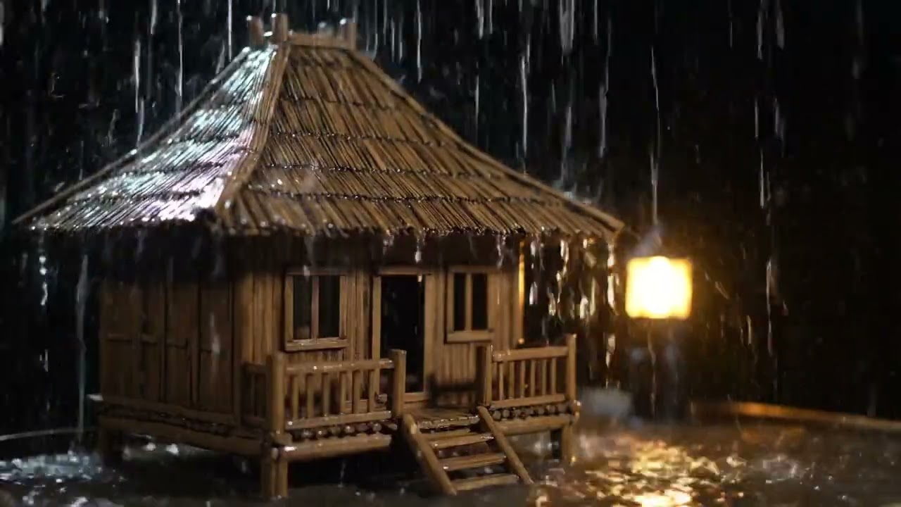 Heavy Rain Sounds ASMR for Relaxation & Deep Sleep