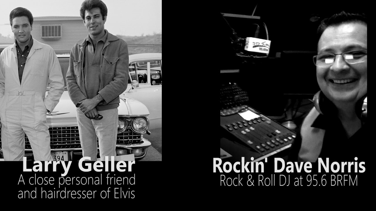 Larry Geller (Elvis' Hairdresser) Interview on 95.6BRFM 1/2