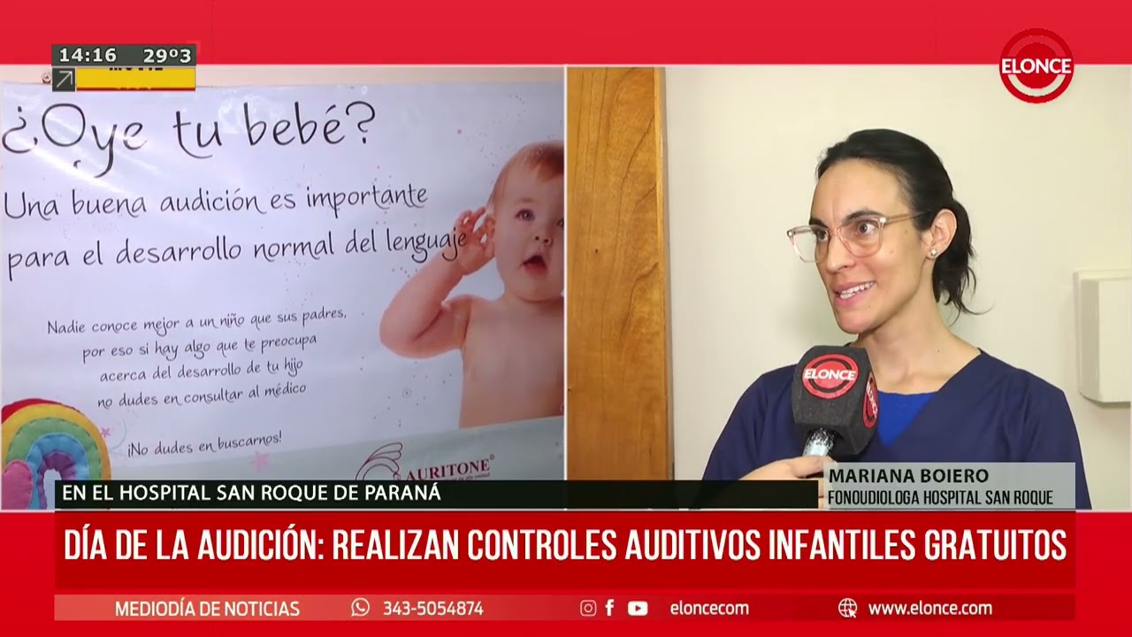 D&iacute;a de la audici&oacute;n: realizan controles auditivos gratuitos - Elonce