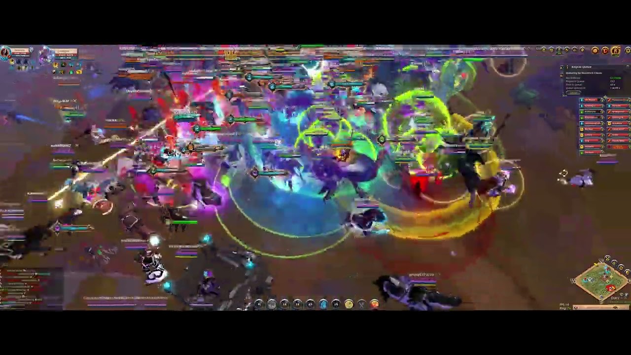 WOOF WOOF VS WORLDWIDE l MACRO CHECK !! l Albion Online ZVZ