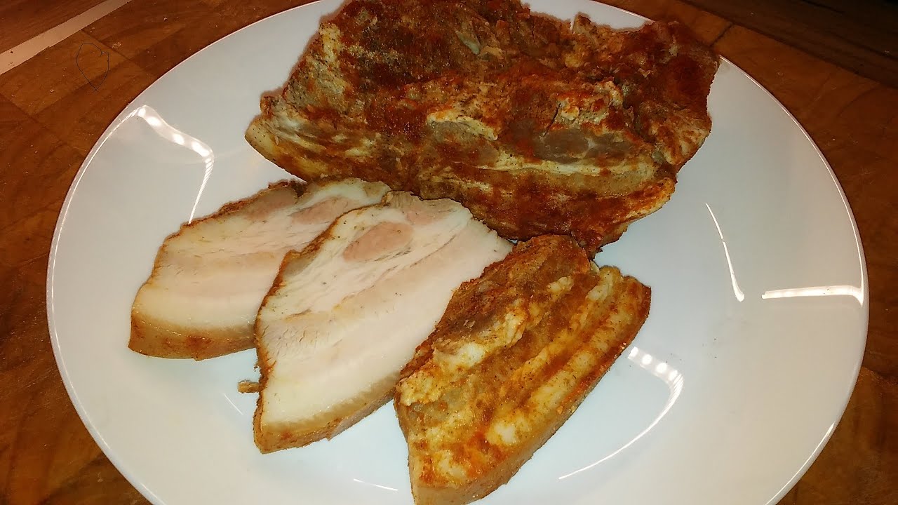 Abált császárszalonna , jó fokhagymásan fűszeresen ahogy illik , nincs ennél jobb reggeli :-)