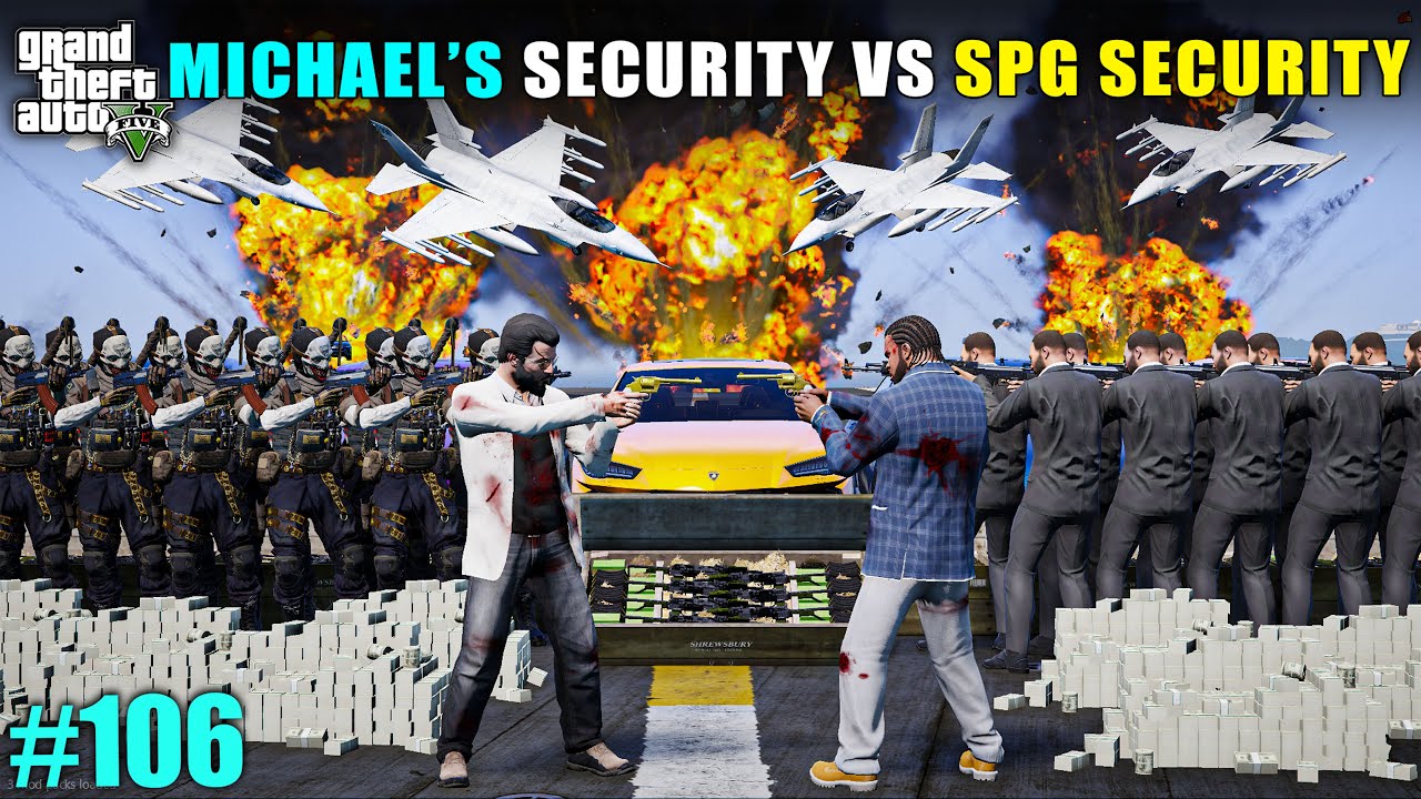 REAPER SECURITY VS S.P.G SECURITY | GTA 5 GAMEPLAY #106