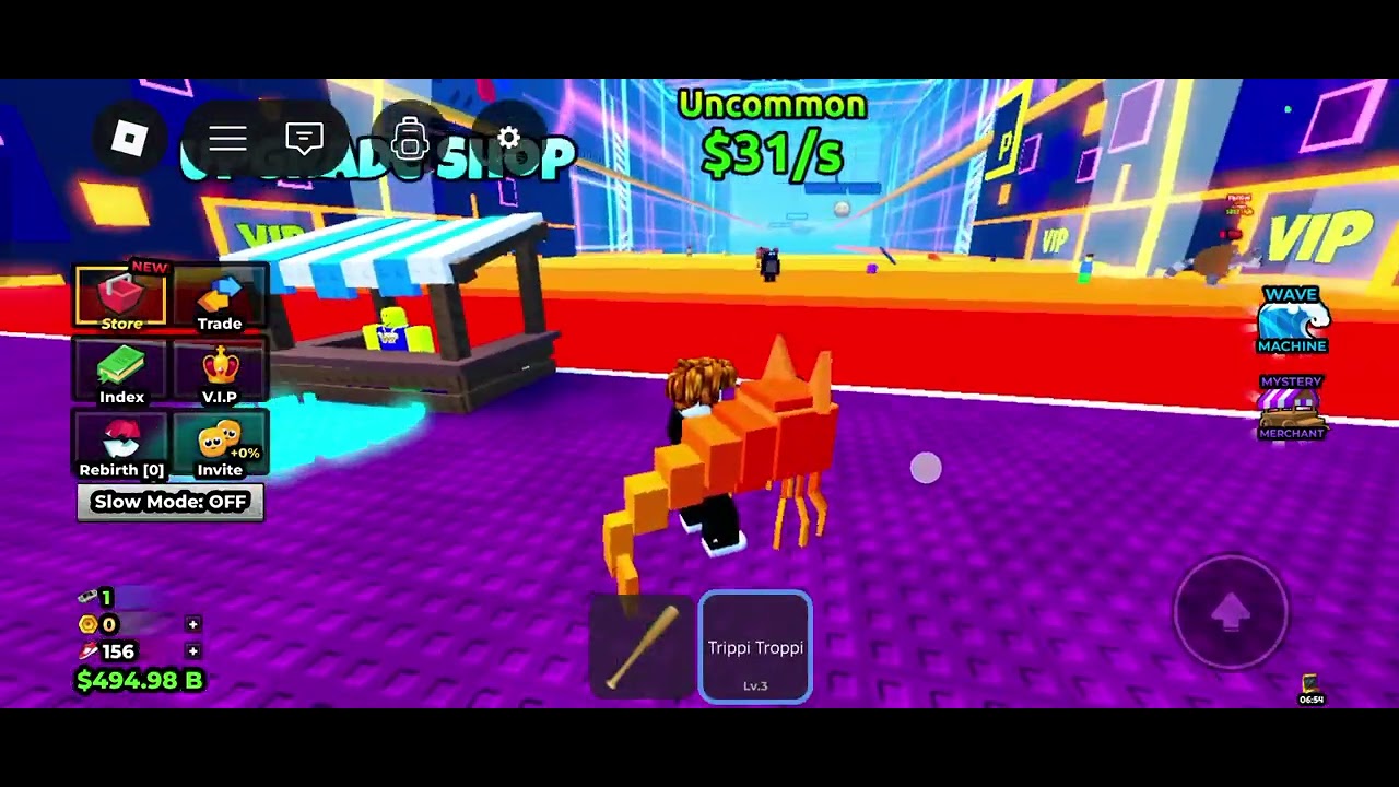 First time Escape tsunami for brainrot 