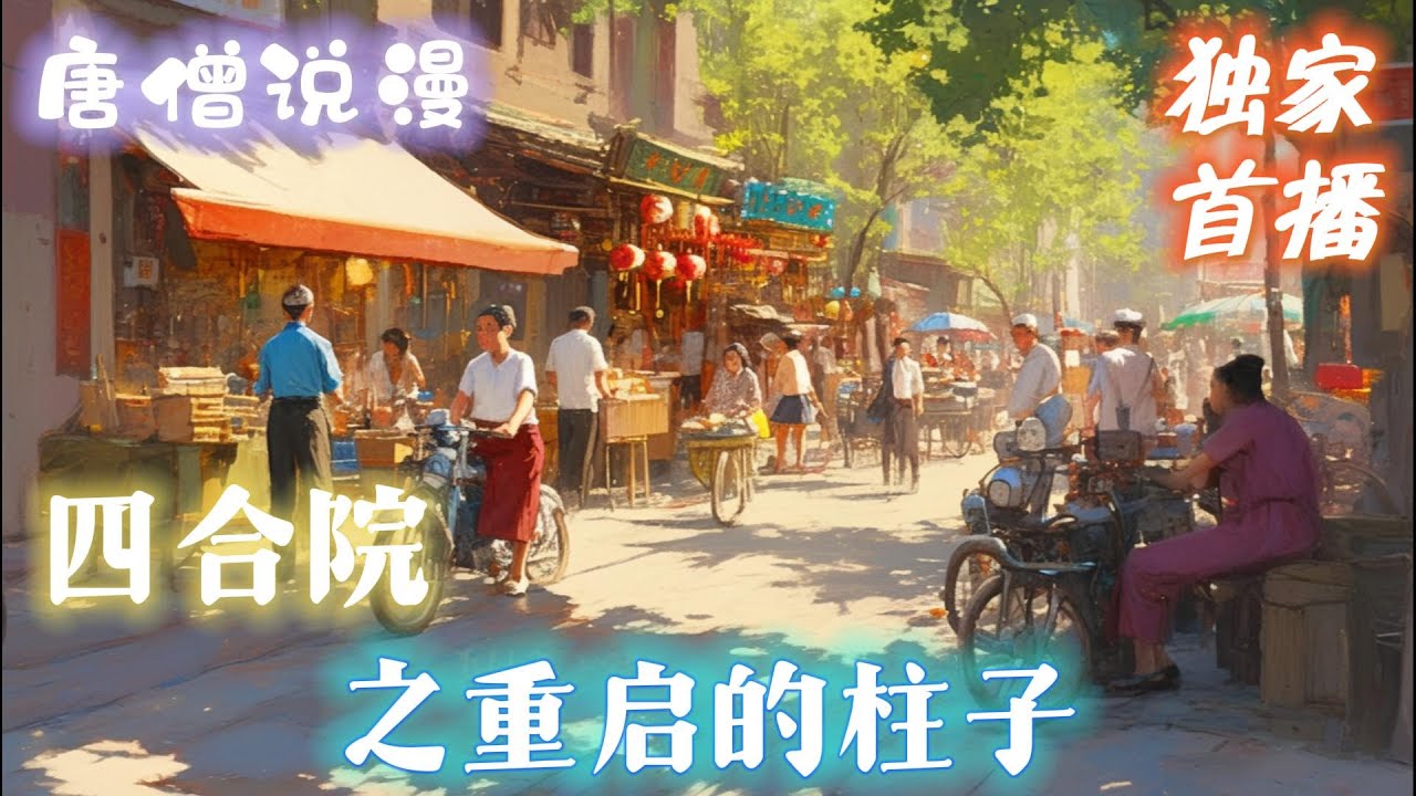 《四合院之重啟的柱子》濒死的傻柱醒悟了，再次醒来已是新生，没有了黑心棉，多了兄弟，好好的爱家人，仇人一生不会幸福，不得善终。#完结文 #穿越 #有聲書 #有聲小說  #有声小说#四合院