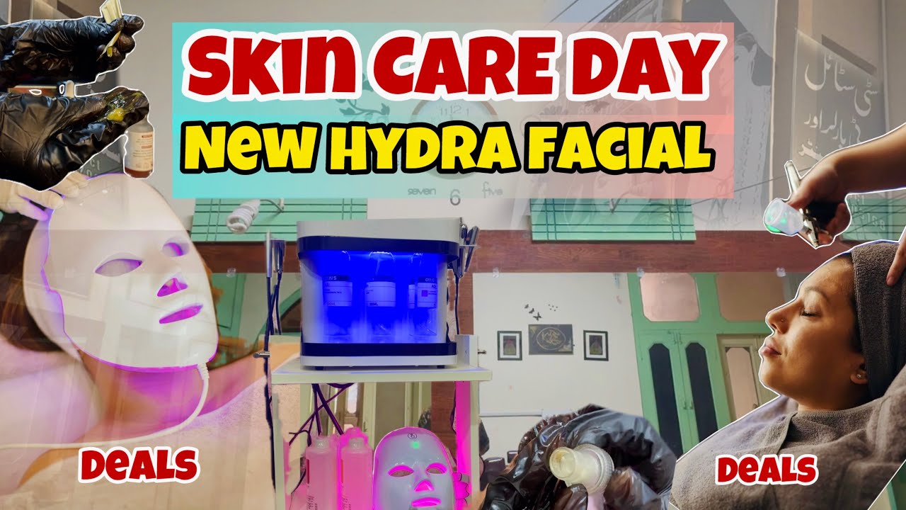 New Hydra facial ♥️|| Deals on Beauty Salon 💇‍♀️ || Explore Chakwal 😍