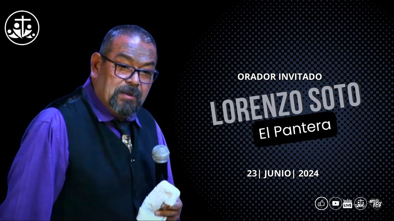INVITADO ESPECIAL: LORENZO SOTO EL PANTERA | 23 DE JUNIO 2024