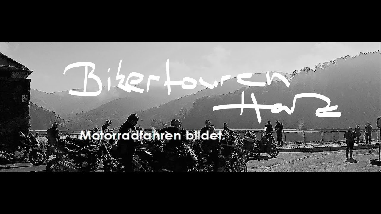 Motorradfahren bildet. Bildungsurlaub auf dem Motorrad im Harz.