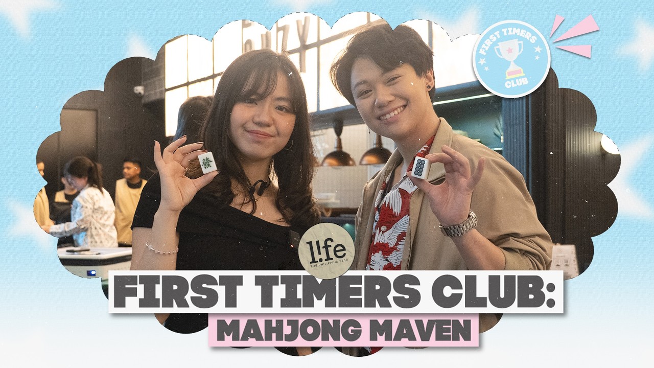 Мы присоединились к клубу Mahjong Maven Club вместе с Ником Чиеном | PhilSTAR L!fe