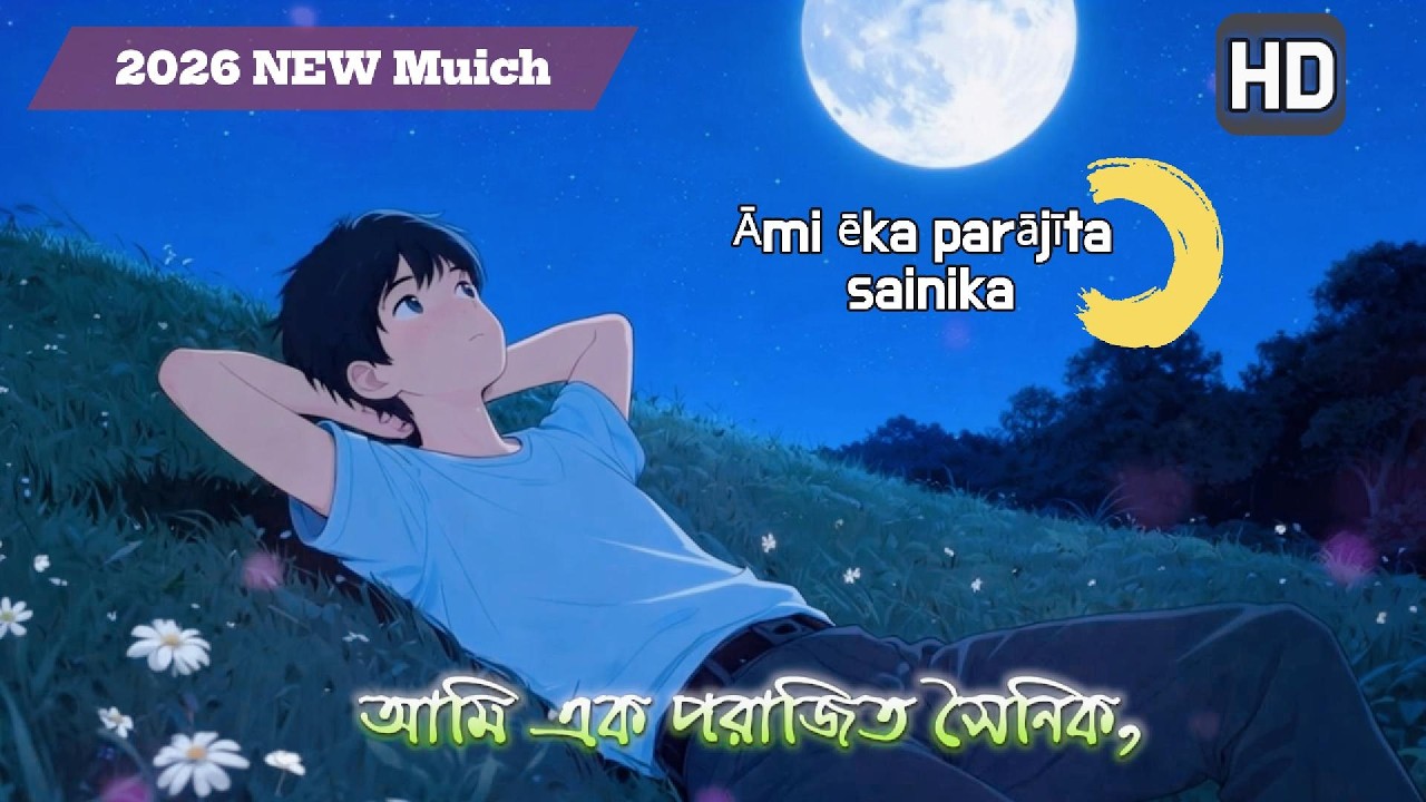 আমি এক পরাজিত সৈনিক | Bangla Sad Song | Lofi | ( Slowed+Reverb ) Song | Official Lyric Video@ufmusic